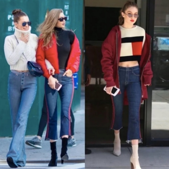 MOTHER Insider Crop Step Fray Jeans Speed Racer Size 26 - Picture 3 of 15